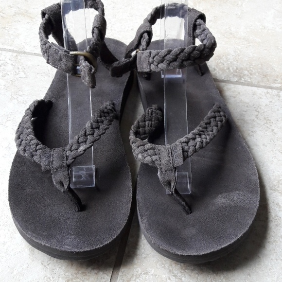 Teva Shoes - TEVA Braided suede sandals size 10